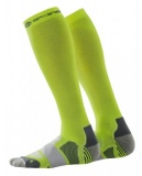 Podkolenky SKINS Essentials Compression Socks - Fluro Citron/Pewter