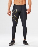 2XU Elite MCS Cross training kompresní legíny, Black/Gold