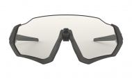 Brýle OAKLEY Flight Jacket - Steel Gray Ink W/Clear Black Iridium Photo Photochromic Photochromatic, OO9401-0737