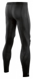 SKINS DNAmic Mens Long Tights - All Black (pánské kompresní kalhoty SKINS)