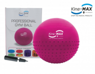 Gymnastický míč Kine-MAX Profesional Gym Ball 65cm, Růžový