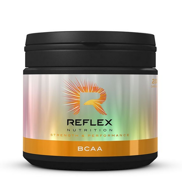 Reflex Nutrition BCAA, 200 kapslí