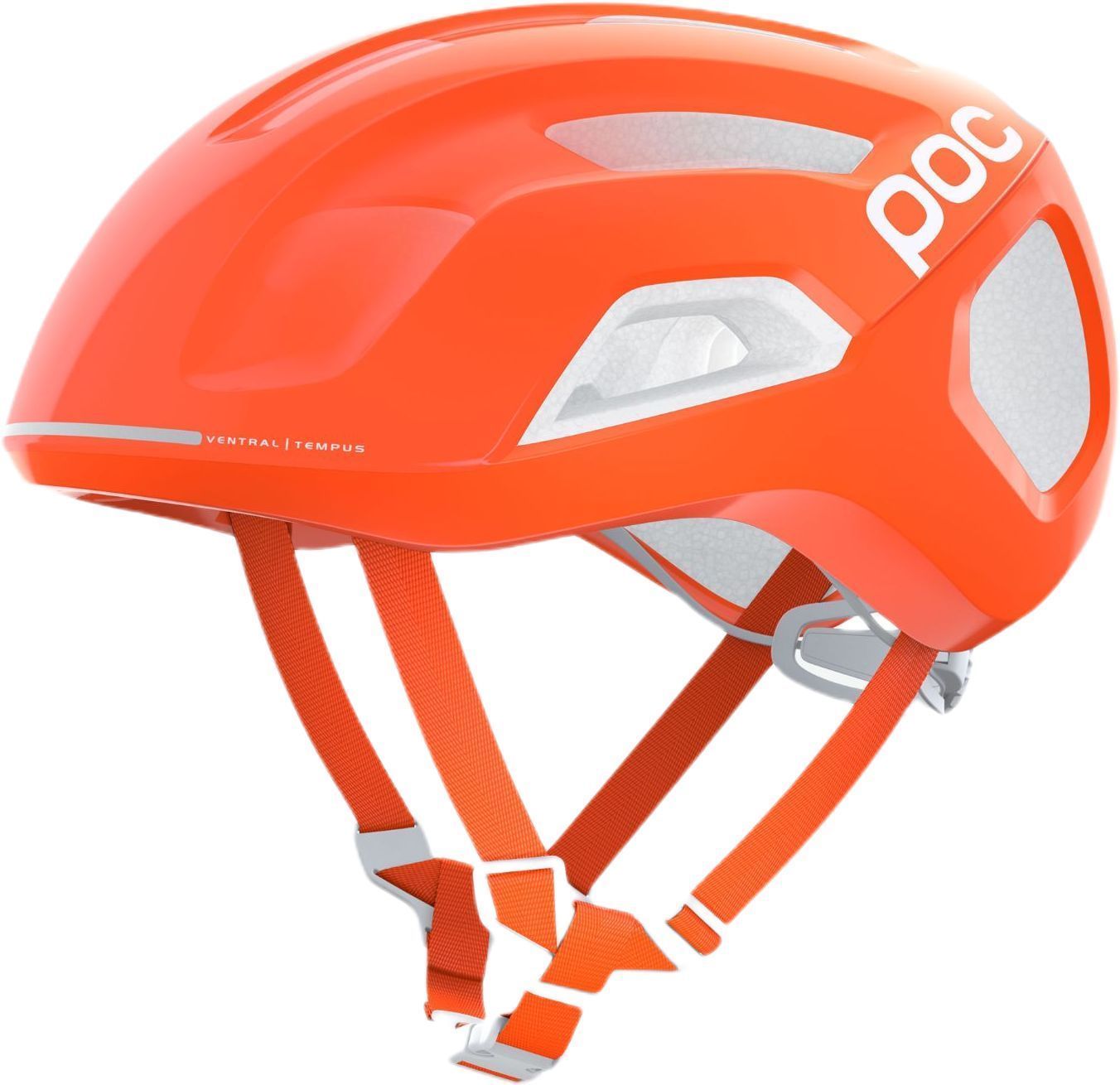 Cyklistická helma POC Ventral Tempus Spin, Fluorescent Orange Avip, PC106911217