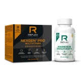 Multivitamín Reflex Nutrition Nexgen® PRO + Digestive Enzymes, 120 kapslí + Albion Magnesium, 90 kapslí