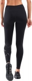 Dámské kompresní termo kalhoty 2XU Thermal Mid-Rise Compression Tights, Black/Nero, WA6352b