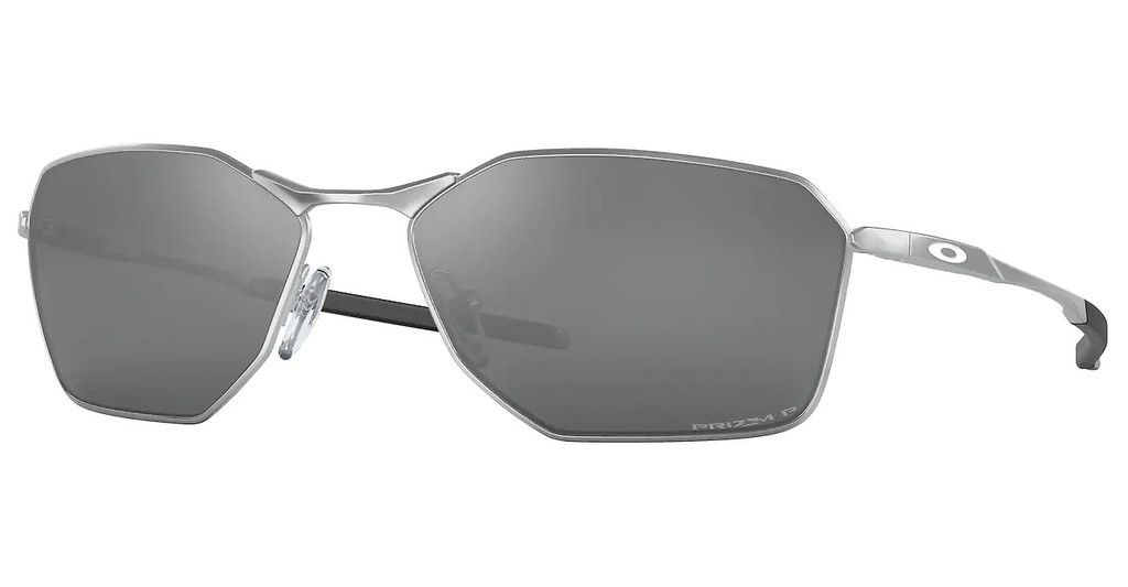 Brýle OAKLEY Savitar - Satin Chrome/Prizm Black Polarized, OO6047-01