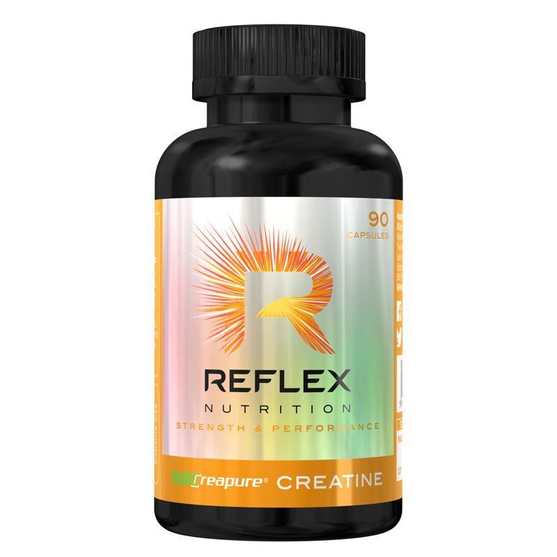 Reflex Nutrition, Creapure® Creatine, 90 kapslí