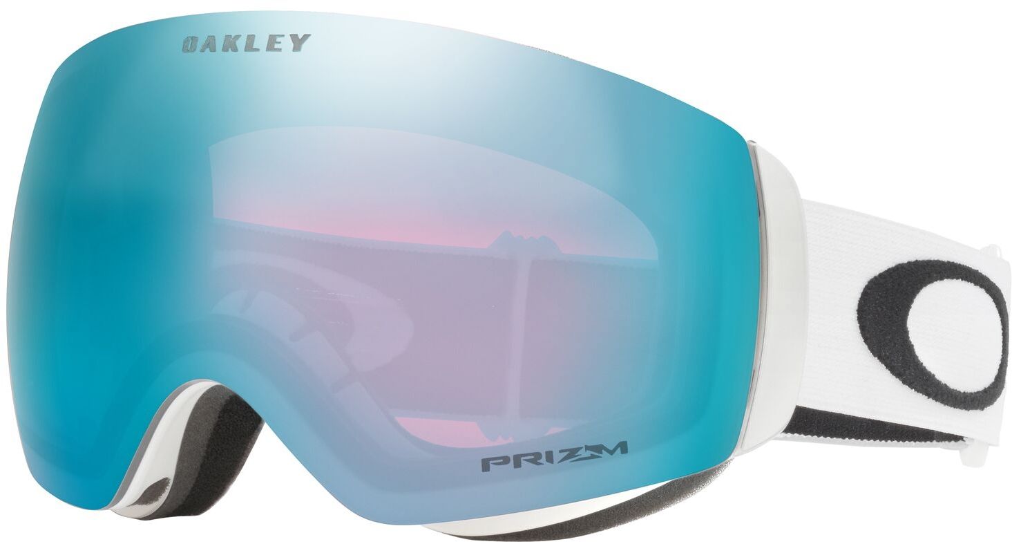 Brýle OAKLEY Flight Deck M Matte White w/Prizm Sapphire Iridium, OO7064-A0