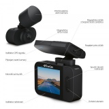 Autokamera TrueCam M7 GPS Dual 