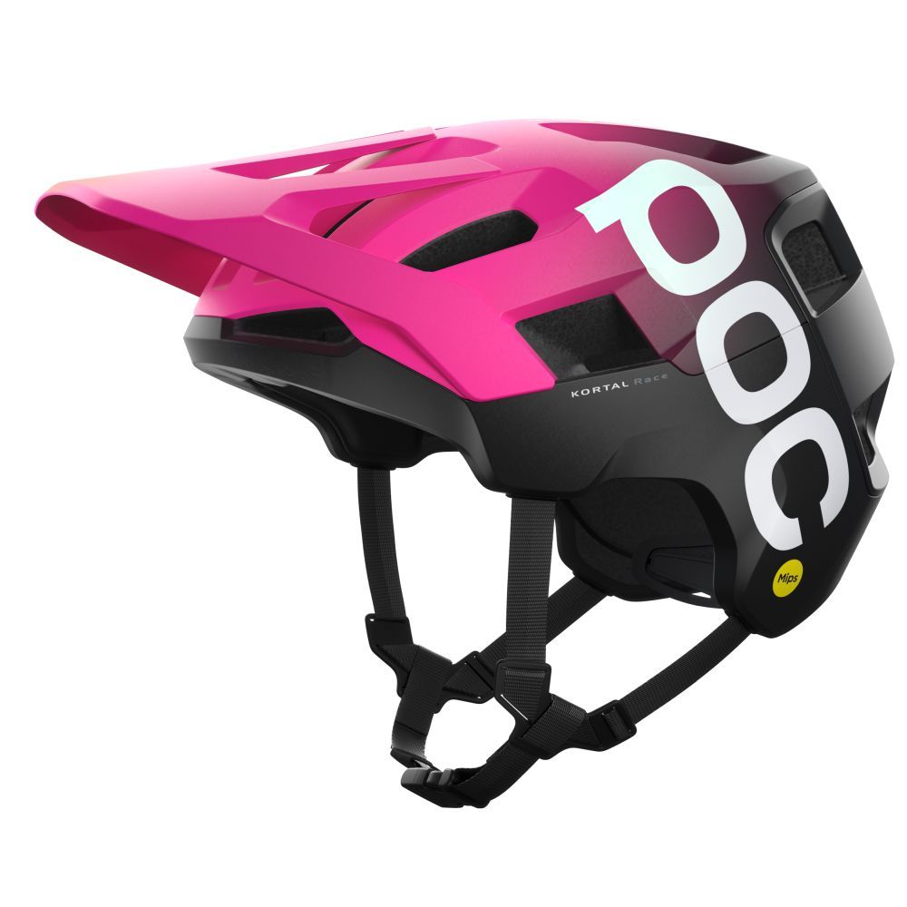 Cyklistická helma POC Kortal Race MIPS, Fluorescent Pink/Uranium Black Matt 2023, PC105218680