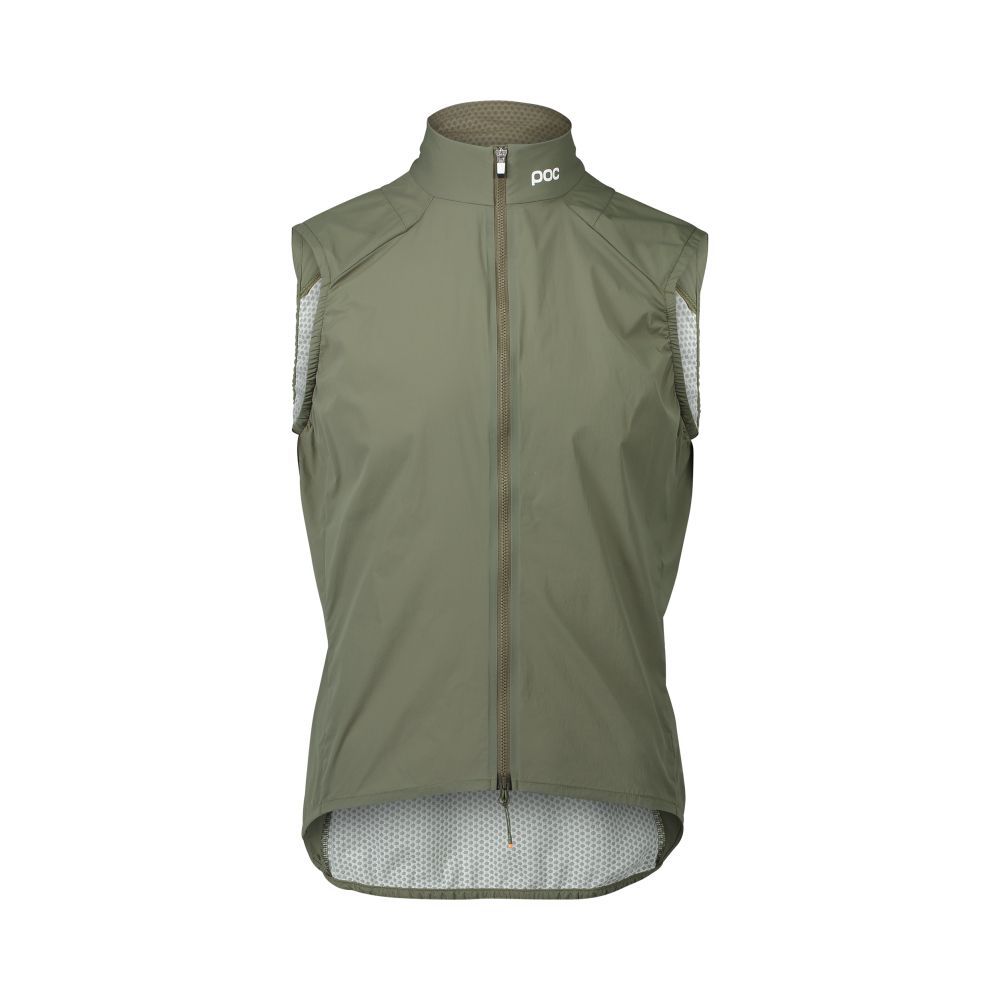 Cyklistická vesta POC Mens Enthral Gilet, Epidote Green, PC580511460