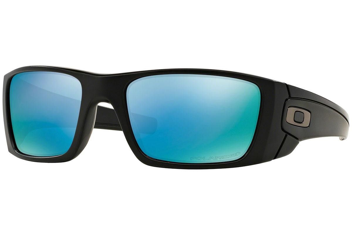 Brýle OAKLEY Fuel Cell - Matte Black w Prizm Deep Water Polarized, OO9096-D8